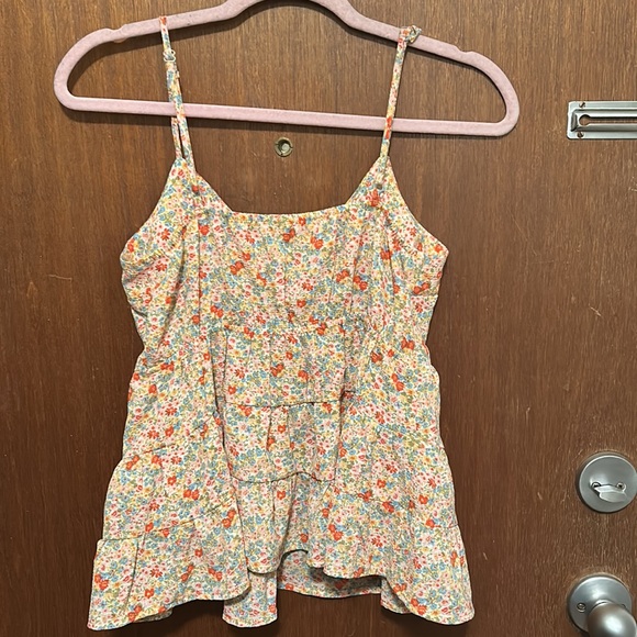 NWOT Monteau Floral Tank - Picture 5 of 5